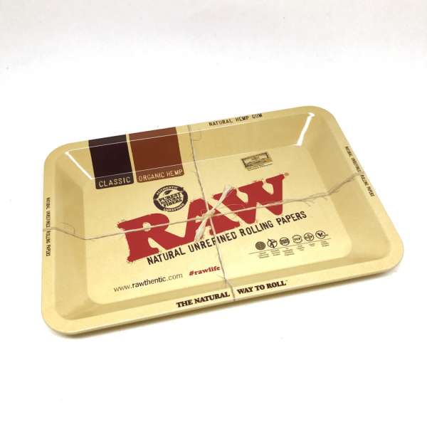  RAW LOGO Mini Metal Rolling Tray 